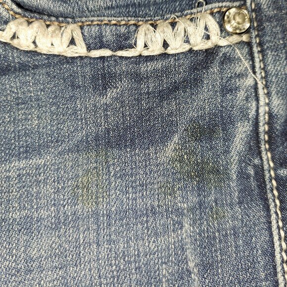 L.a.Idol USA Flap Pocket Embroidered Rhinestone Jeans - Picture 14 of 14